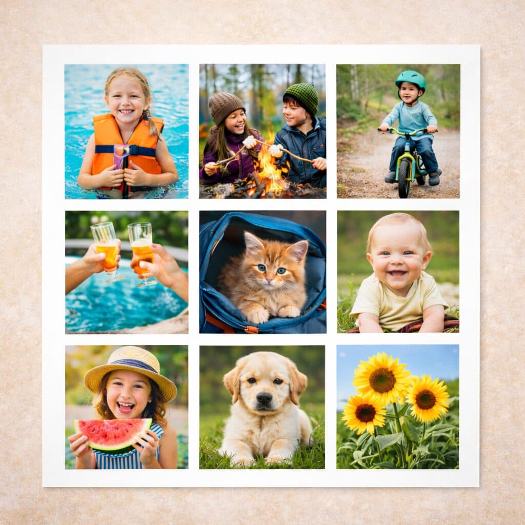 Square Photo Collages